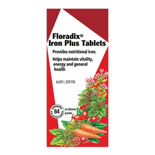 Floradix Iron Plus Tablets 84t Media 01 69259.1620826354