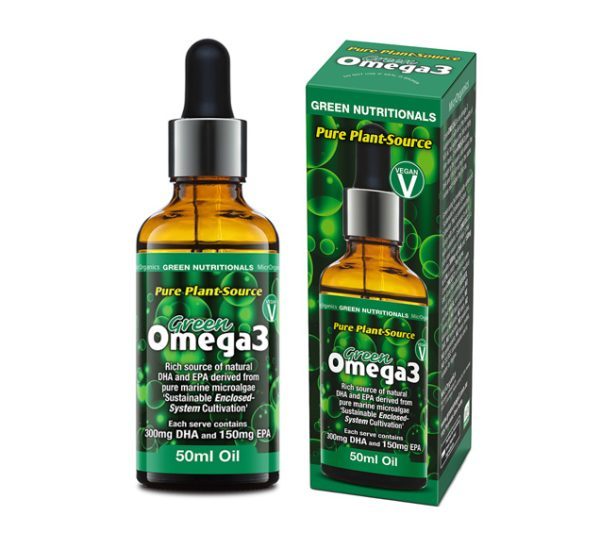 Green Omega Oil 50ml Bottle Box