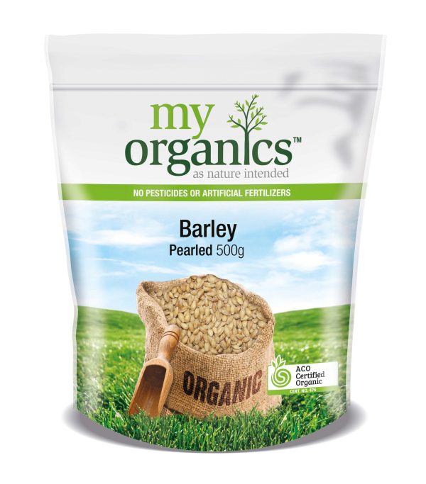 My Organics Retail Doy Pack Barley Pearled 500g