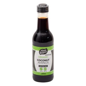 Organic Coconut Aminos 250ml Front Vdcoca2.250 91821.1617682694