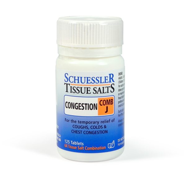 Schuessler Tissue Salts 125 Tablets Comb J