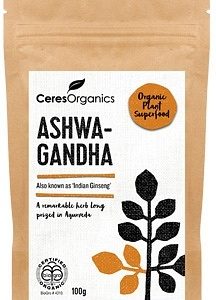 Ceres Organics Ashwangandha Powder 100g