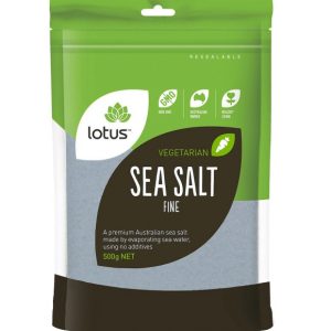 Lotus Sea Salt Fine 500gm