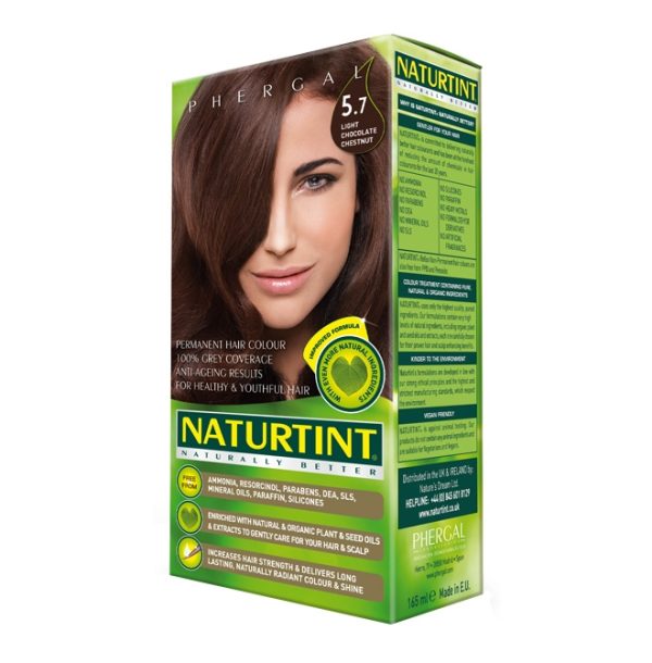 Naturtint Permanent Hair Colour 5.7 Light Chocolate Chestnut 165ml